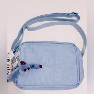 NEW Kipling crossbody bag K10811 Silen Bayside blue NWT